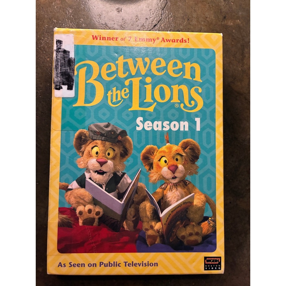 Between the Lions Season 1 DVD Box Set 5-Disc‎ Complete 30 Episodes PBS TESTED